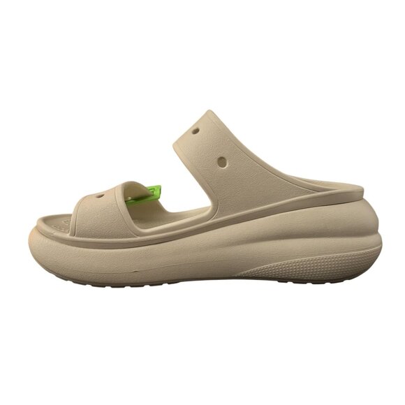 Crocs Classic Crush Sandal In Bone, Size 10/M 12/W NWOB - Picture 5 of 9
